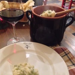 Amici Miei Vinosteria - Unusual way to serve risotto.