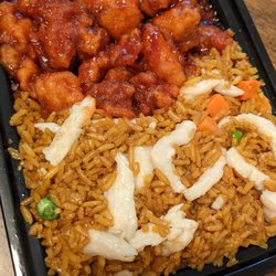 Asian Taste Weng - Dinner Combo - Orange Chicken with Chicken Fried Rice