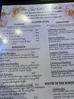 Menu photo 7 The Secret Garden Modesto, CA Menu photo 7 The Secret Garden Modesto, CA