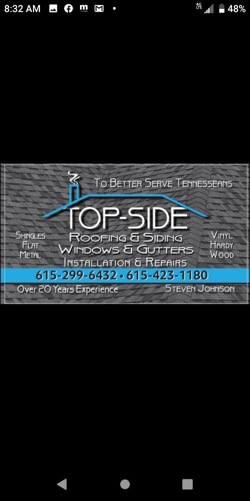 TOP SIDE ROOFING AND SIDING SPECIALIST Updated September 2024 57