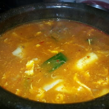 Old Time Noodle House - spicy dough soup! - Korean Near Me - Gardena, California