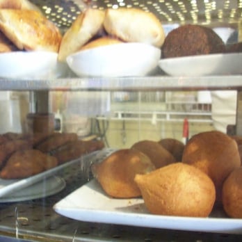 Padoca Cafe - case of savory Brazilian pastries - Coffee & Tea Near Me - San Francisco, California Padoca Cafe - case of savory Brazilian pastries - Coffee & Tea Near Me - San Francisco, California