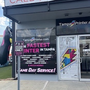 Tampa Printer - Front of the store! - Printing Services Near Me - Tampa, Florida Tampa Printer - Front of the store! - Printing Services Near Me - Tampa, Florida