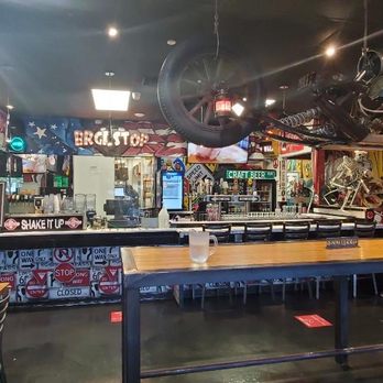 Brgr Stop - Eating and bar area - Burgers Near Me - Coconut Creek, Florida