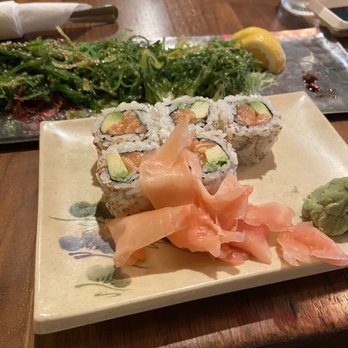 Nooshi - Salmon & Avocado Roll, Seaweed Salad - Sushi Bars Near Me - Washington, DC, District of Columbia Nooshi - Salmon & Avocado Roll, Seaweed Salad - Sushi Bars Near Me - Washington, DC, District of Columbia