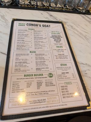 Menu photo 2 Conor's Goat New York, NY Menu photo 2 Conor's Goat New York, NY