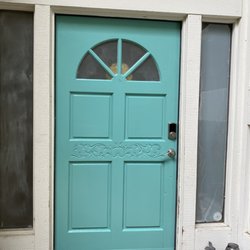 Sherwin-Williams Paint Store - Color is Cooled Blue.