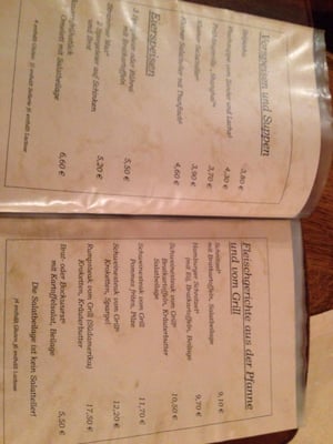Menu photo 1 Gasthaus Fähr-Eck Trent, MV Menu photo 1 Gasthaus Fähr-Eck Trent, MV