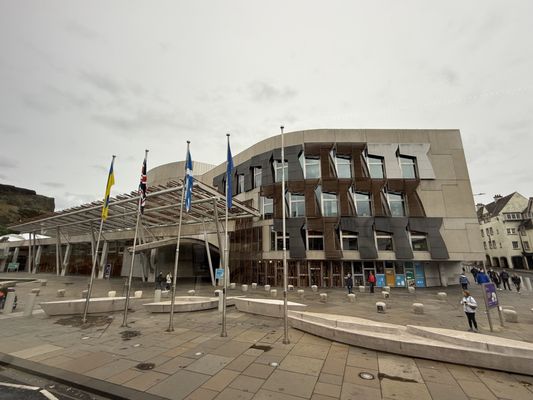 Scottish Parliament Building by null