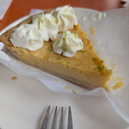 Lime pie, was excellent. Lime pie, was excellent.