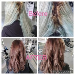 Before and after of Patricia's amazing work!