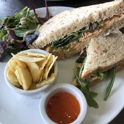 Harrys Lounge Bar & Brasserie - Crab sandwich