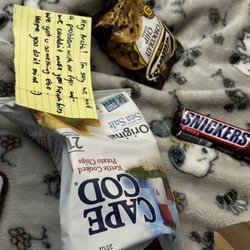 Old Greenwich Deli - Snacks. Thanks