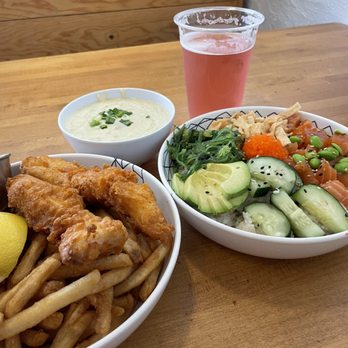 NDMK Fish House - Fish n chips, poke bowl, clam chowder - Sushi Bars Near Me - Avalon, California NDMK Fish House - Fish n chips, poke bowl, clam chowder - Sushi Bars Near Me - Avalon, California