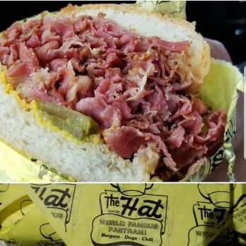 The Hat - The Hat's Pastrami Sandwich - Fast Food Near Me - Rancho Cucamonga, California The Hat - The Hat's Pastrami Sandwich - Fast Food Near Me - Rancho Cucamonga, California