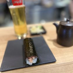 Hello Nori - Truffle Lobster hand roll .