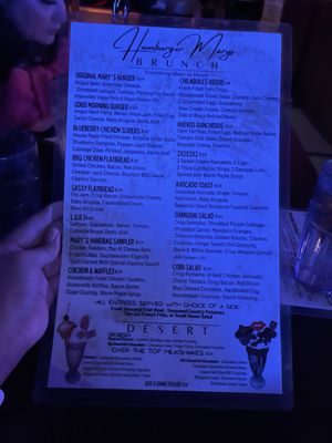 Menu photo 3 Hamburger Mary’s Las Vegas, NV