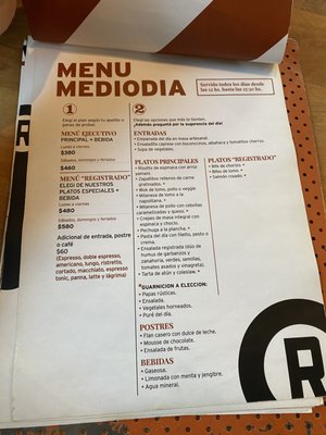 Menu photo 6 Café Registrado Buenos Aires, C Menu photo 6 Café Registrado Buenos Aires, C