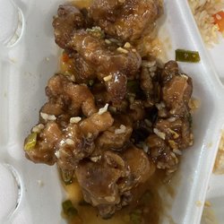 Jade Garden - Soggy and slimy and taste was nothing like what was ordered.  Sad sad day for my once favorite place.