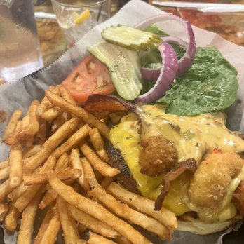 M Mogger's Restaurant & Pub - Mega Cheese Burger - American Near Me - Terre Haute, Indiana M Mogger's Restaurant & Pub - Mega Cheese Burger - American Near Me - Terre Haute, Indiana