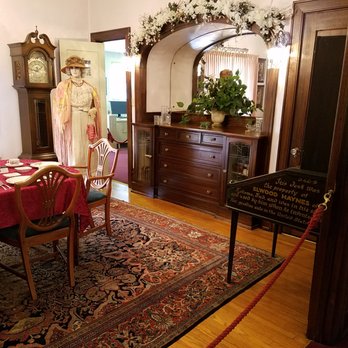 Elwood Haynes Museum - right side of dining room - Museums Near Me - Kokomo, Indiana Elwood Haynes Museum - right side of dining room - Museums Near Me - Kokomo, Indiana