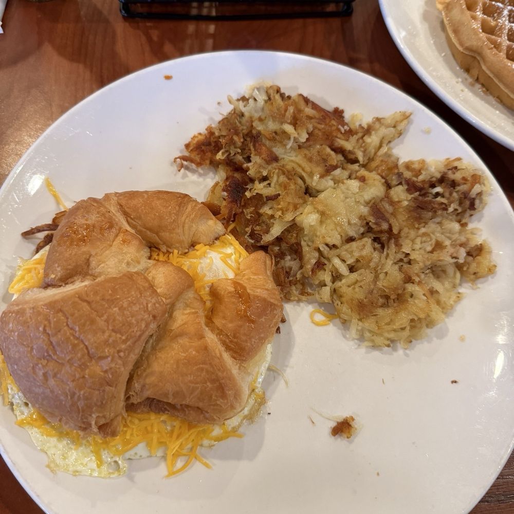 Broken Yolk Cafe - Croissant Breakfast Sandwich - Breakfast & Brunch Near Me - Mesa, Arizona Broken Yolk Cafe - Croissant Breakfast Sandwich - Breakfast & Brunch Near Me - Mesa, Arizona