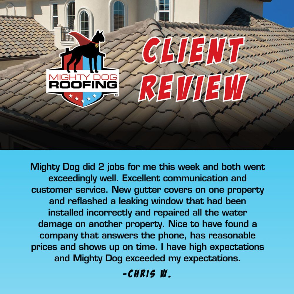 Slide of Mighty Dog Roofing of San Antonio