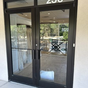 Allure Bridal Boutique - Bag with veil inside the store being returned without a refund. - Bridal Near Me - Gainesville, Florida Allure Bridal Boutique - Bag with veil inside the store being returned without a refund. - Bridal Near Me - Gainesville, Florida