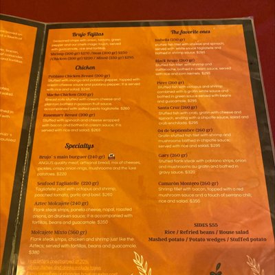 Menu photo 2 El Brujo Vallarta Puerto Vallarta, JAL
