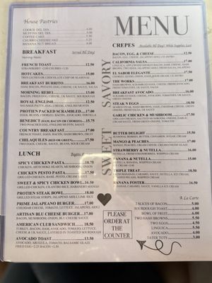 Menu photo 2 Crepes & Coffee by Loza Ceres, CA Menu photo 2 Crepes & Coffee by Loza Ceres, CA
