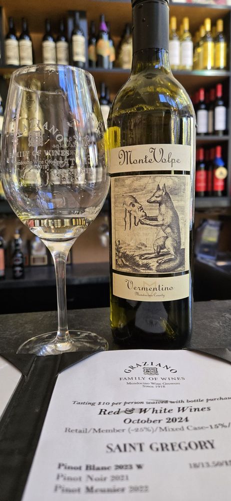 Graziano Family of Wines Tasting Room Logo