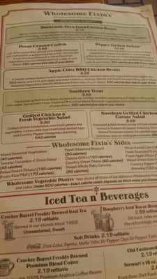 Menu photo 7 Cracker Barrel Old Country Store Gulfport, MS
