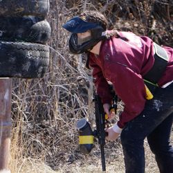 Action Center Paintball - The girls love paintball too