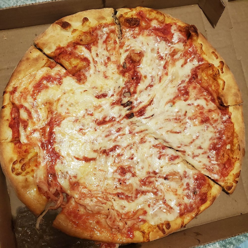 Disappointing "extra" cheese pizza