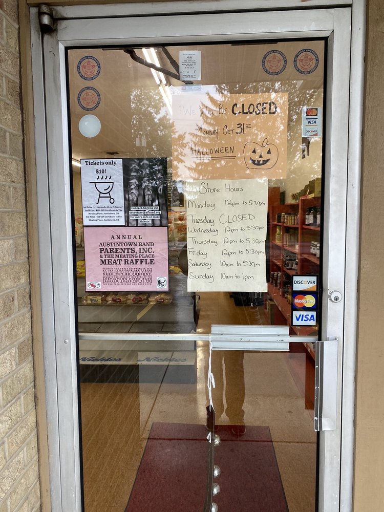 THE MEATING PLACE Updated September 2024 4282 New Rd, Youngstown