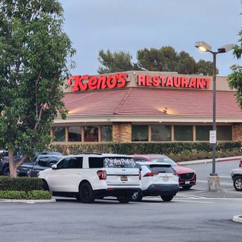 Keno's Restaurant - Keno's parking lot around 8pm - American Near Me - Anaheim, California Keno's Restaurant - Keno's parking lot around 8pm - American Near Me - Anaheim, California