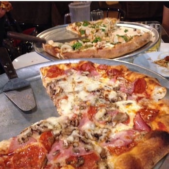 The Pizza Store - BBQ chicken pizza and Canadian beacon and pepperoni pizza - Pizza Near Me - Placentia, California