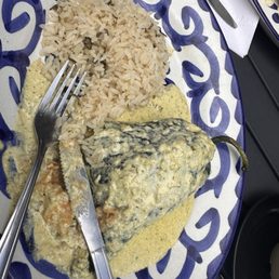 Seafood Poblano