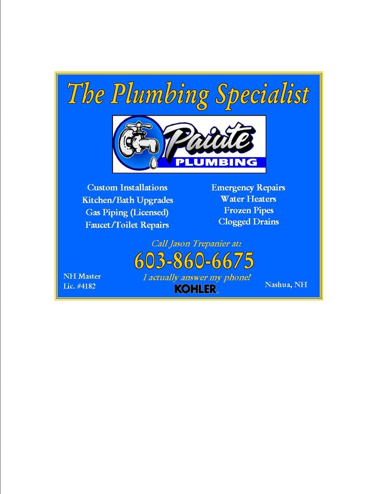 Slide of Paiute Plumbing & Heating LLC