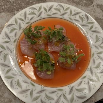 Carmel - Kampachi Crudo - Mediterranean Near Me - Los Angeles, California Carmel - Kampachi Crudo - Mediterranean Near Me - Los Angeles, California