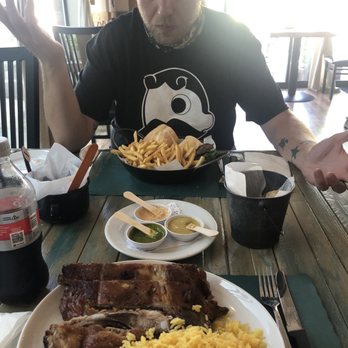 The Sizzle BBQ - Pork ribs with rice and Argentinian sausage sandwich with fries - Barbeque Near Me - Hackettstown, New Jersey The Sizzle BBQ - Pork ribs with rice and Argentinian sausage sandwich with fries - Barbeque Near Me - Hackettstown, New Jersey