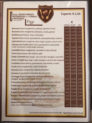 Menu photo 3 Pizzeria Mamma Richetta Casamassima, BT