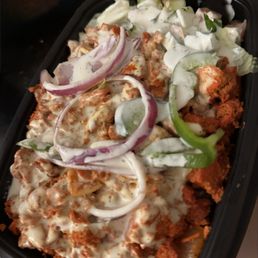 Chicken over RICE