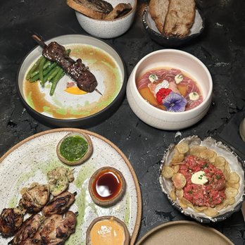 SAGO - Chicken Skewer, Ribeye Skewers, Wagyu Steak Tartare - Cocktail Bars Near Me - Encinitas, California SAGO - Chicken Skewer, Ribeye Skewers, Wagyu Steak Tartare - Cocktail Bars Near Me - Encinitas, California