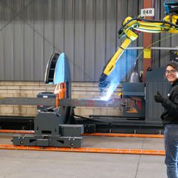 Borga Steel Buildings and Components - We robitically weld our building frames for strength!
