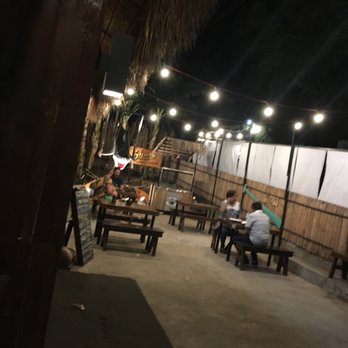 Sharky's - Outside patio/hookah area - Pubs Near Me - Coron, PLW