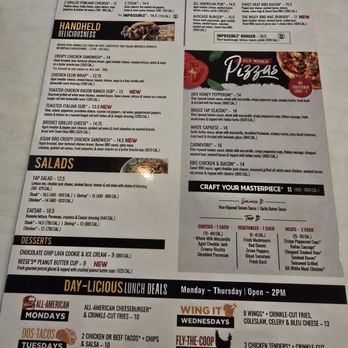 The Brass Tap - Crossroads - Menu - Beer Bar Near Me - Cross Roads, Texas The Brass Tap - Crossroads - Menu - Beer Bar Near Me - Cross Roads, Texas
