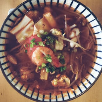 Jacob's Noodle & Cutlet - Spicy Seafood Udon - Japanese Near Me - Kamloops, British Columbia