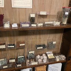 Wagner Free Institute of Science - Rock/stone selection inside the souvenir shop
