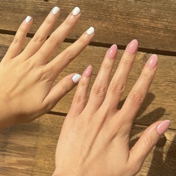 Lotus Nail Spa - Dip powder on natural nails - Nail Salons Near Me - San Antonio, Texas